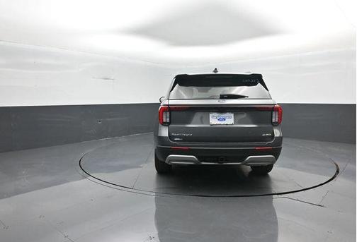 Gray 2026 Ford Explorer Platinum