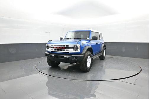 Blue 2026 Ford Bronco Heritage Edition