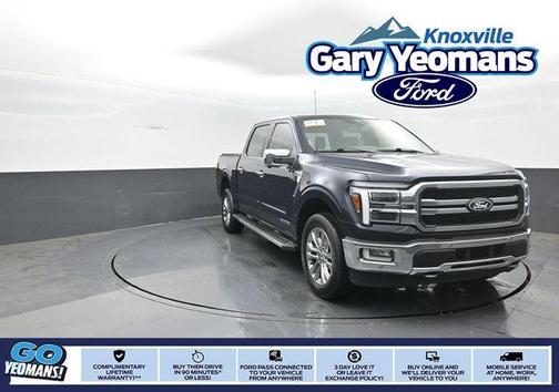 Blue Metallic 2024 Ford F-150 Lariat