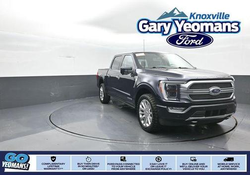 Blue Metallic 2023 Ford F-150 Limited
