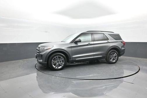 Gray Metallic 2025 Ford Explorer Active