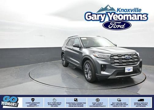 Gray Metallic 2025 Ford Explorer Active