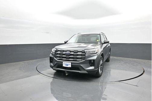 Gray Metallic 2025 Ford Explorer Active