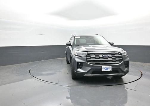 Gray Metallic 2025 Ford Explorer Active