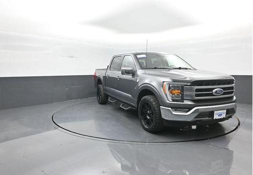 Gray Metallic 2021 Ford F-150 Lariat