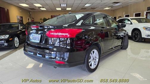 Shadow Black 2018 Ford Focus SE