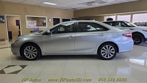 Gray 2017 Toyota Camry XLE