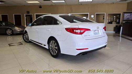 Quartz White Pearl 2016 Hyundai SONATA Sport