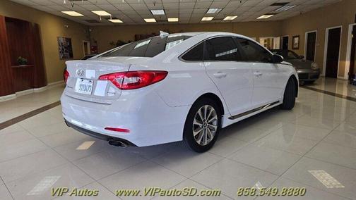 Quartz White Pearl 2016 Hyundai SONATA Sport