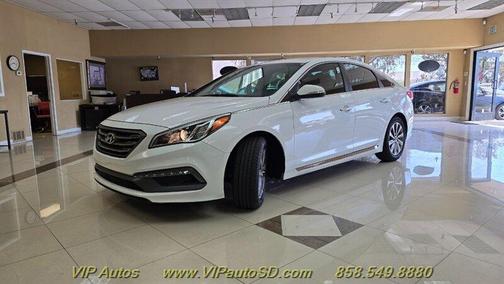 Quartz White Pearl 2016 Hyundai SONATA Sport