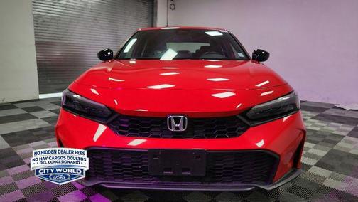 Rallye Red 2025 Honda Civic Sport