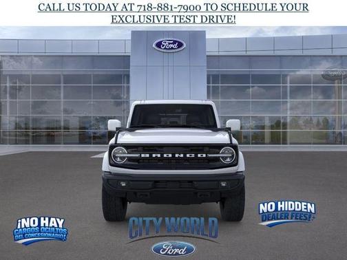 OXFORD WHITE 2026 Ford Bronco Outer Banks