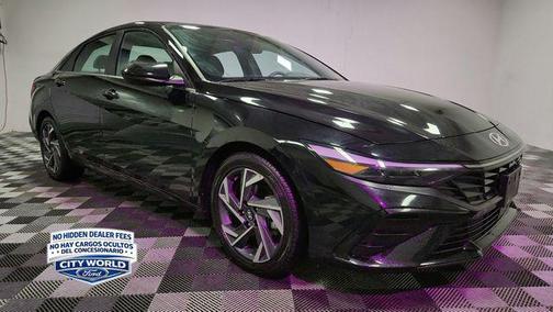Abyss Black 2025 Hyundai ELANTRA SEL