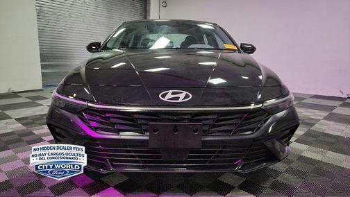 Abyss Black 2025 Hyundai ELANTRA SEL