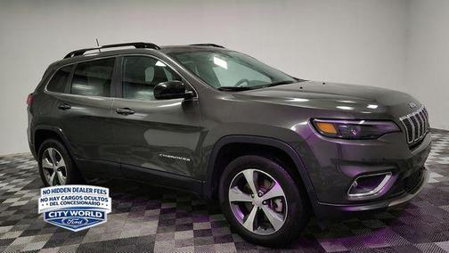 Granite Crystal Metallic Clearcoat 2022 Jeep Cherokee Limited