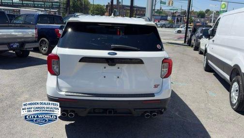 STAR WHITE MET TRI-COAT 2020 Ford Explorer ST