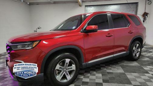 Radiant Red Metallic II 2025 Honda Pilot EX-L
