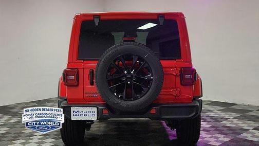 Firecracker Red Clearcoat 2025 Jeep Wrangler 4xe Sahara