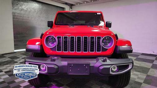 Firecracker Red Clearcoat 2025 Jeep Wrangler 4xe Sahara