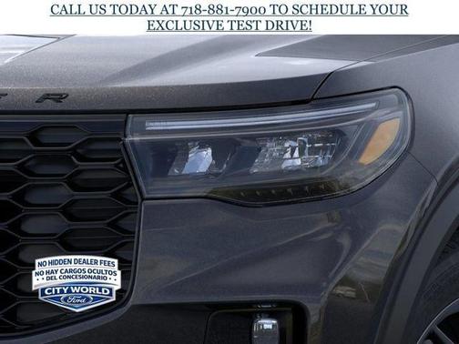 AGATE BLACK METALLIC 2026 Ford Explorer ST-Line