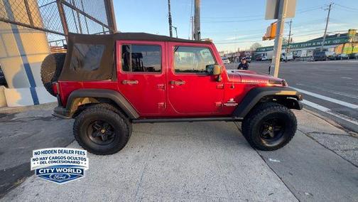 Deep Cherry Red Crystal Pearlcoat 2012 Jeep Wrangler Unlimited Rubicon