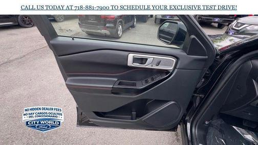 AGATE BLACK METALLIC 2023 Ford Explorer ST-Line