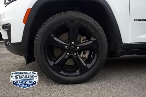 Bright White Clearcoat 2021 Jeep Grand Cherokee L Altitude