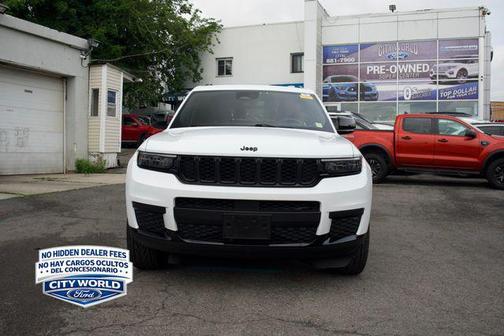 Bright White Clearcoat 2021 Jeep Grand Cherokee L Altitude