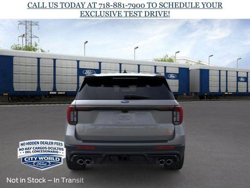 Carbonized Gray Metallic 2026 Ford Explorer ST