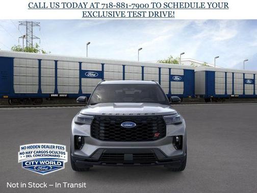 Carbonized Gray Metallic 2026 Ford Explorer ST