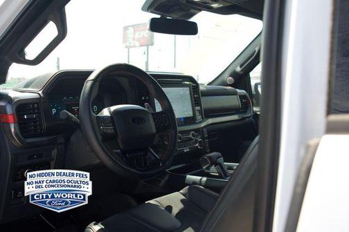 SPACE WHITE METALLIC 2025 Ford F-150 Raptor