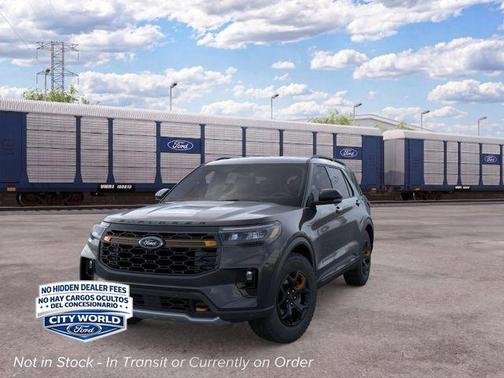 Agate Black Metallic 2026 Ford Explorer Tremor