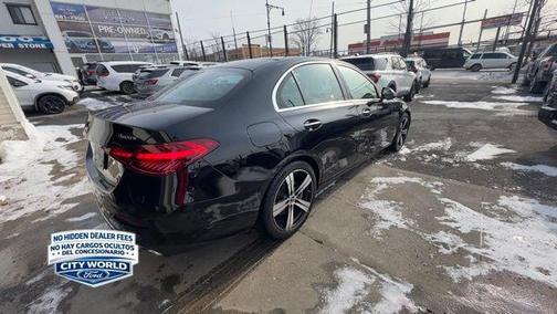 Black 2025 Mercedes-Benz C-Class C 300 4MATIC