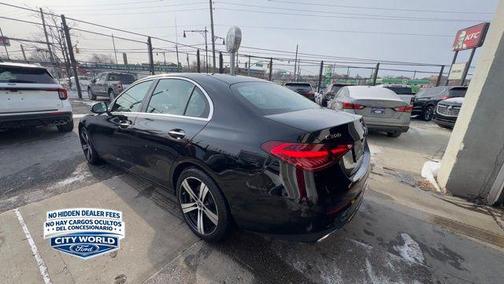 Black 2025 Mercedes-Benz C-Class C 300 4MATIC