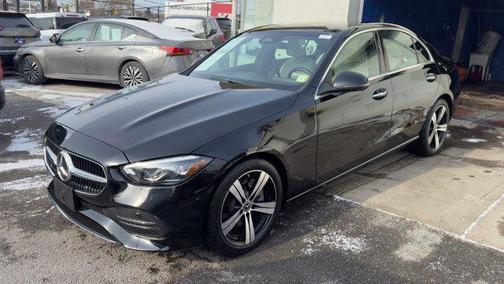 Black 2025 Mercedes-Benz C-Class C 300 4MATIC