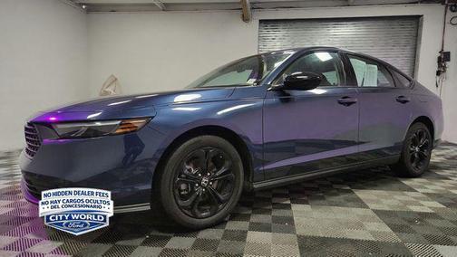 Canyon River Blue Metallic 2025 Honda Accord SE
