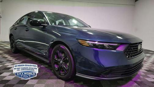 Canyon River Blue Metallic 2025 Honda Accord SE