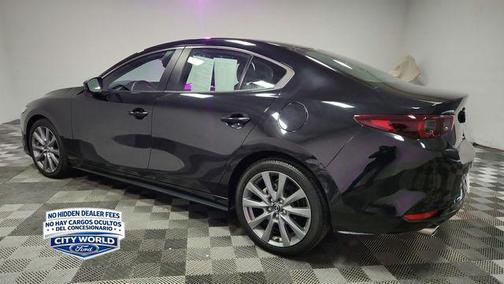 Jet Black Mica 2025 Mazda Mazda3 FWD w/Preferred Package