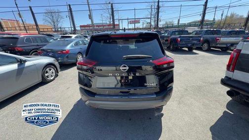 Super Black 2023 Nissan Rogue SV