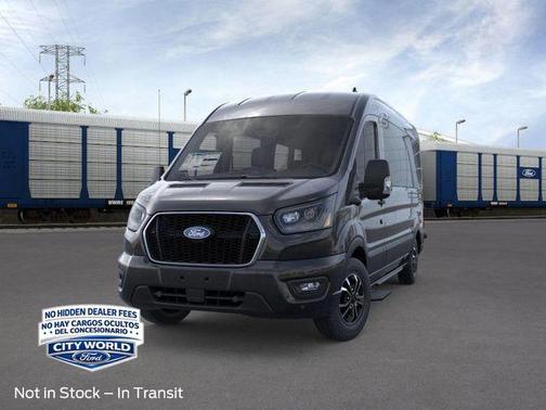 AGATE BLACK METALLIC 2026 Ford Transit-350 XLT