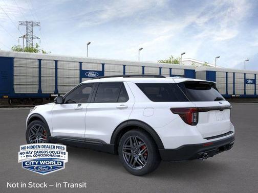 STAR WHITE MET TRI-COAT 2026 Ford Explorer ST