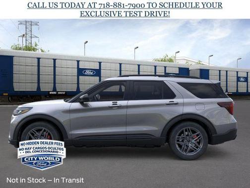 CARBONIZED GRAY METALLIC 2026 Ford Explorer ST-Line