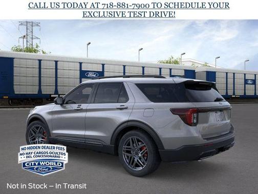 CARBONIZED GRAY METALLIC 2026 Ford Explorer ST-Line
