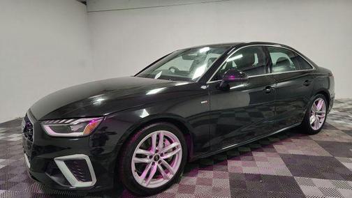 Mythos Black Metallic 2023 Audi A4 45 S line Premium Plus