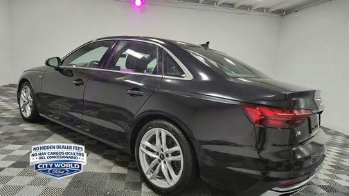 Mythos Black Metallic 2023 Audi A4 45 S line Premium Plus