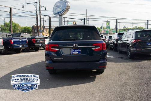 Obsidian Blue Pearl 2022 Honda Odyssey EX-L