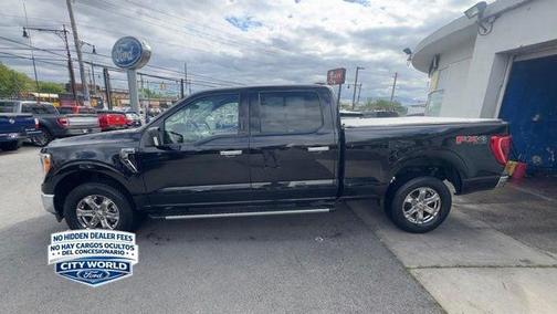 AGATE BLACK METALLIC 2022 Ford F-150 XLT