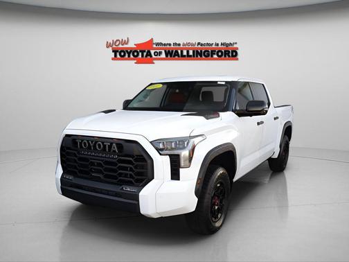 White 2022 Toyota Tundra Hybrid TRD Pro