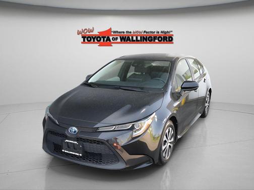 Black Sand Pearl 2022 Toyota Corolla Hybrid LE