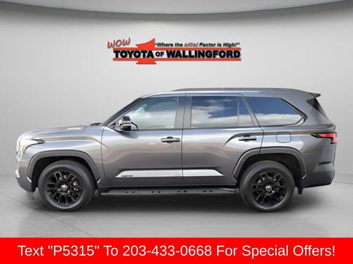 Magnetic Gray Metallic 2024 Toyota Sequoia Limited